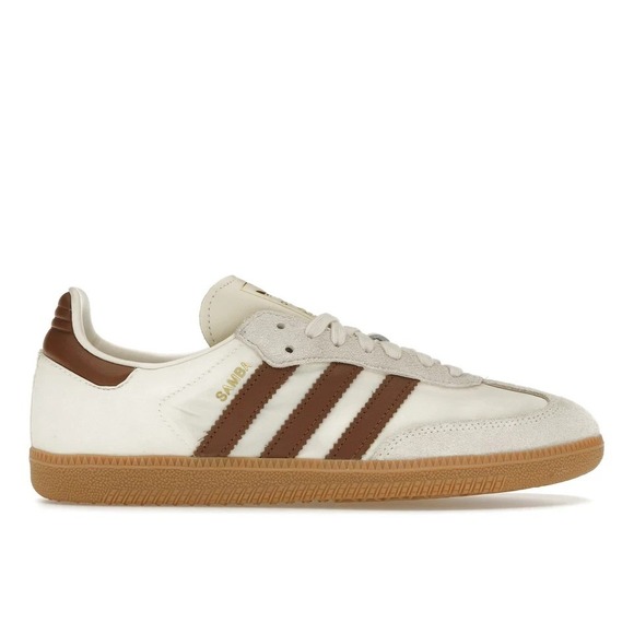 adidas Other - adidas Samba OG Cream White Preloved Brown Mens Size 9 Shoes ID1447 NEW
